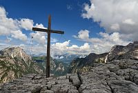 Itálie - Dolomity: Monte Piano - severní vrchol