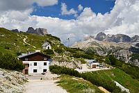 Itálie - Dolomity: Monte Piana - chata Rifugio Angelo Bosi