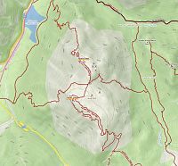 Itálie - Dolomity: Monte Piana - mapa (mapy.cz)