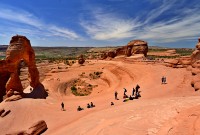 USA Jihozápad: National park Arches - Delicate Arch