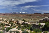 USA Jihozápad: National park Arches - výhled