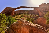 USA Jihozápad: National park Arches - Landscape Arch