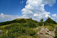 Slovensko - Lúčanská Malá Fatra: Kľak - těsně pod vrcholem