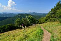 Slovensko - Lúčanská Malá Fatra: stezka na Kľak pod Reváněm