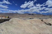 USA Jihozápad: Death Valley - Zabriskie Point parkoviště