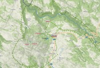 Černá Hora - Durmitor: mapa přehledná