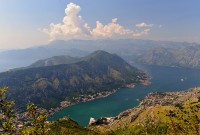 Černá Hora: Boka Kotorská z Lovčenské cesty