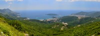Černá Hora: pobřeží u Budvy
