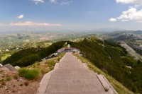 Černá Hora: Lovčen - parkoviště pod mauzoleem