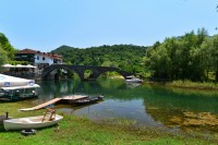 Černá Hora: Rijeka Crnojevića - starý most