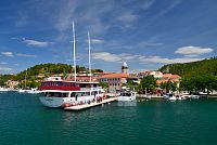 Chorvatsko: Skradin, přístav