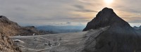 Rakousko - Dachstein: panorama - Schladminský ledovec