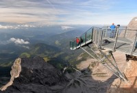 Rakousko - Dachstein: schody nikam - Treppe ins Nichts