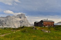 Rakousko - Dachstein: Gosaukamm - chata Hofpürglhütte