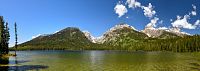 USA Severozápad: Národní park Grand Teton, jezero Taggart Lake