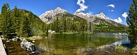 USA Severozápad: Národní park Grand Teton, jezero Taggart Lake