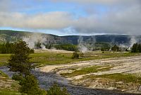 USA Severozápad: Národní park Yellowstone, Upper Geyser Basin