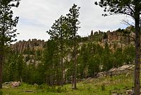 USA - Severozápad: Státní park Custer - Needles Highway (silnice č. 87), Black Hills