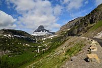 USA - Severozápad: Národní park Glacier - silnice Going to the Sun Road