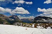 USA - Severozápad: Národní park Glacier - stezka Logan Pass - Hidden Lake