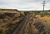 USA - Severozápad: železnice u Palouse Falls