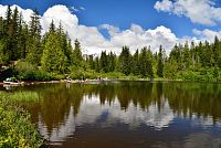 USA - Severozápad: Národní les Mount Hood - Mirror Lake