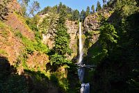 USA - Severozápad: vodopád Multnomah Falls