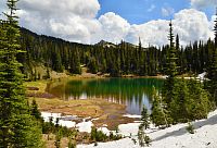 USA - Severozápad: Národní park Mount Rainier - Shadow Lake