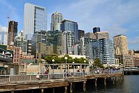USA - Severozápad: Seattle - nábřeží Waterfront