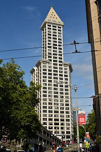 USA - Severozápad: Seattle - Downtown, mrakodrap Smith Tower