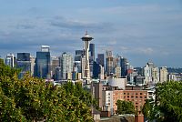 USA - Severozápad: Seattle z vyhlídky Kerry Park