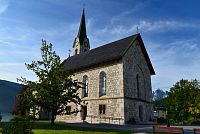 Rakousko: Gosau - evangelický kostel