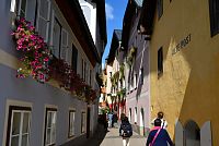 Rakousko: Hallstatt - uličky města