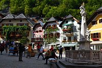 Rakousko: Hallstatt - náměstí