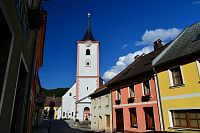 město Türnitz - kostel
