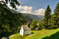 Rakousko: údolí Lesachtal, Guggenberg - kaple
