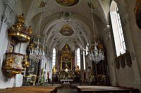 Rakousko: údolí Lesachtal, Maria Luggau, bazilika