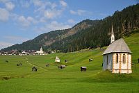 Rakousko: údolí Tiroler Gailtal, Obertilliach