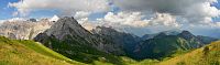 Rakousko: výhled na Gailtálské Alpy z Riebenkofelu