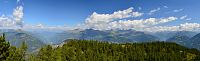 Rakousko: Rudl-Eller Weg, výhled na Vysoké Taury