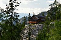 Rakousko: Lienzské Dolomity - chata Dolomitenhütte