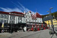 Rakousko - Mariazell, náměstí