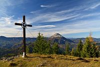 Rakousko - Türnitzské Alpy: Hochstadelberg - výhled na Ötscher