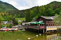 Rakousko - Ybbstallské Alpy: jezero Lunzer See