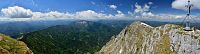 Rakousko - Ybbstallské Alpy: Dürrenstein, panorama z vrcholu