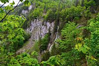 Rakousko - Ybbstallské Alpy: vodopád Ludwigfall