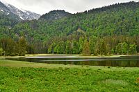 Rakousko - Ybbstallské Alpy: jezero Obersee