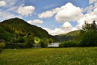 Rakousko - Ybbstallské Alpy: jezero Lunzer See