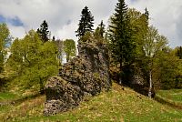Slovensko - pohoří Poľana, Veporské skalky