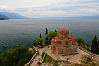 Severní Makedonie: Ochrid - kostel sv. Jana Evangelisty